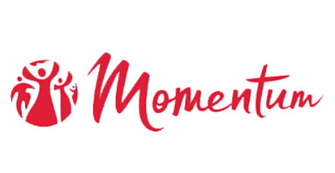 Logo Momentum Mujeres Español